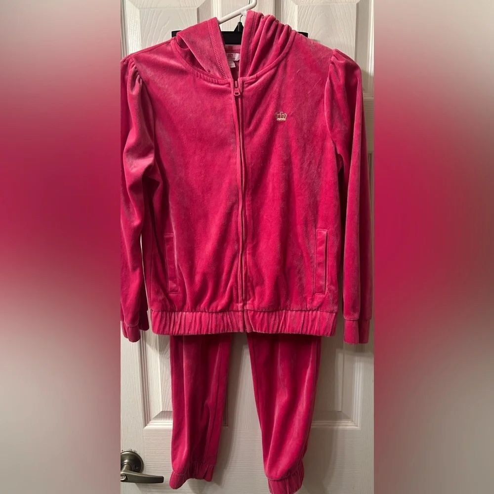 Juicy Couture Fuchsia Velour Set